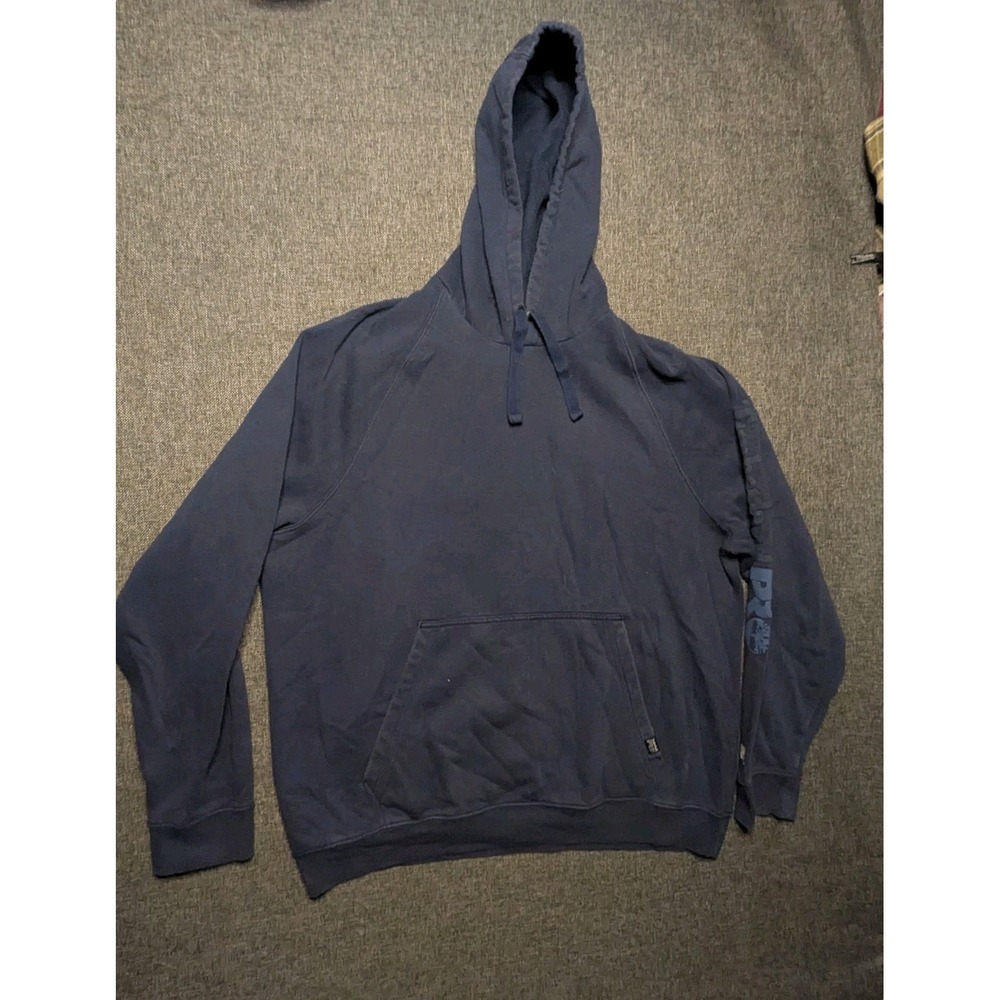 Timberland‎ PRO Mens XL Hoodie Honcho Sport Work Pullover Rain Repel Blue Jacket